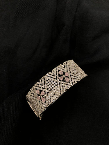 Pink Stone Diamond Bracelet